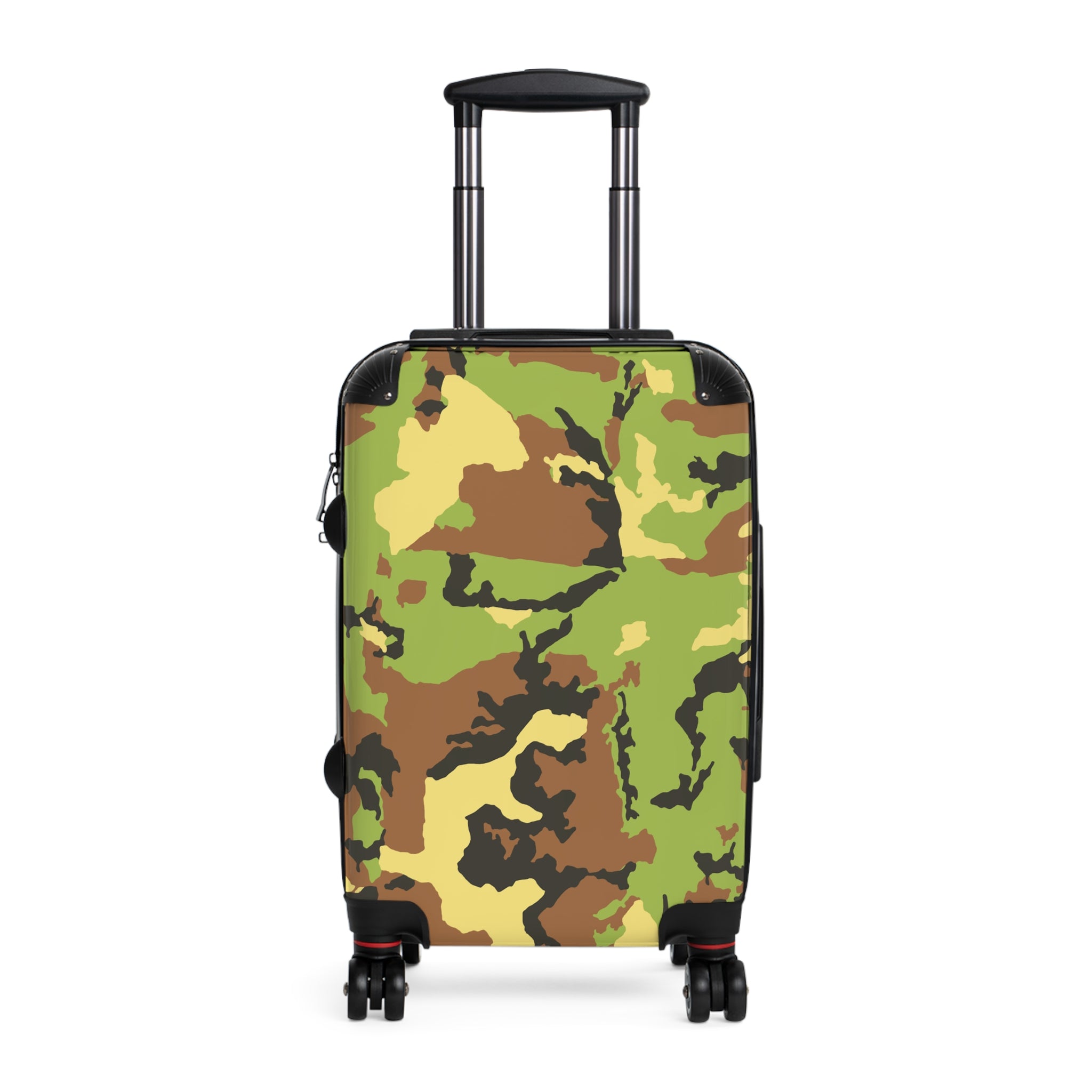 Camo Pattern Suitcase - Stylish Travel Luggage for Adventurers
